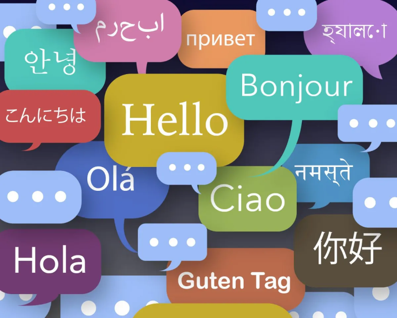 Automatic language translation with over 100 languages